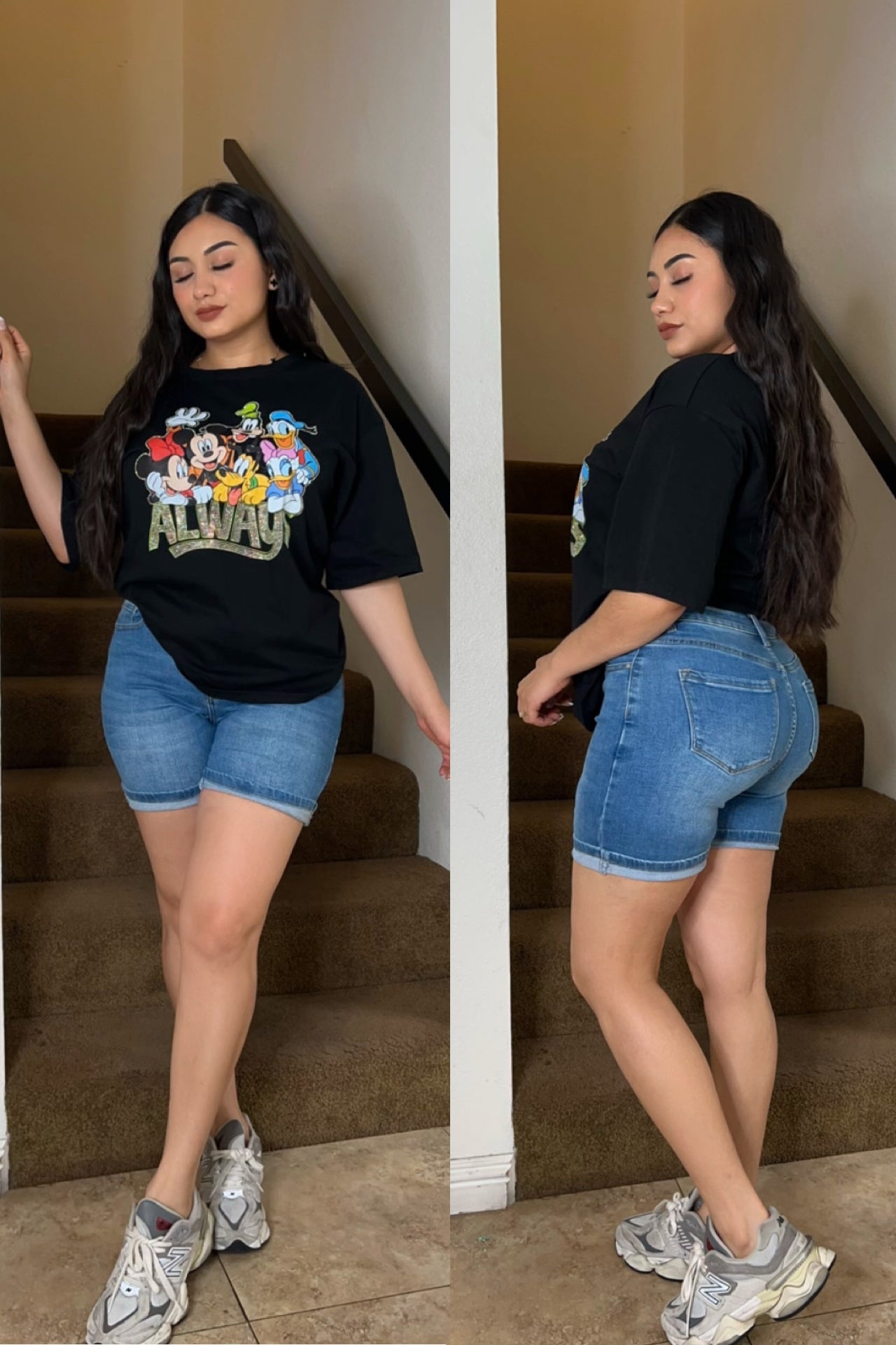 Katy Denim Short With Stretch