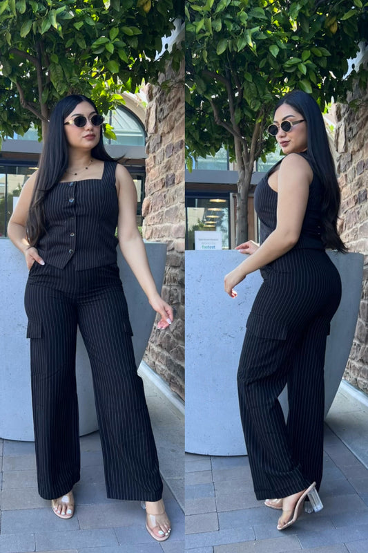 Olivia Elegant Cargo Pants