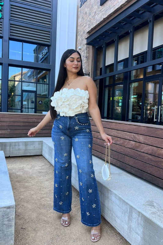 Flower Jeans