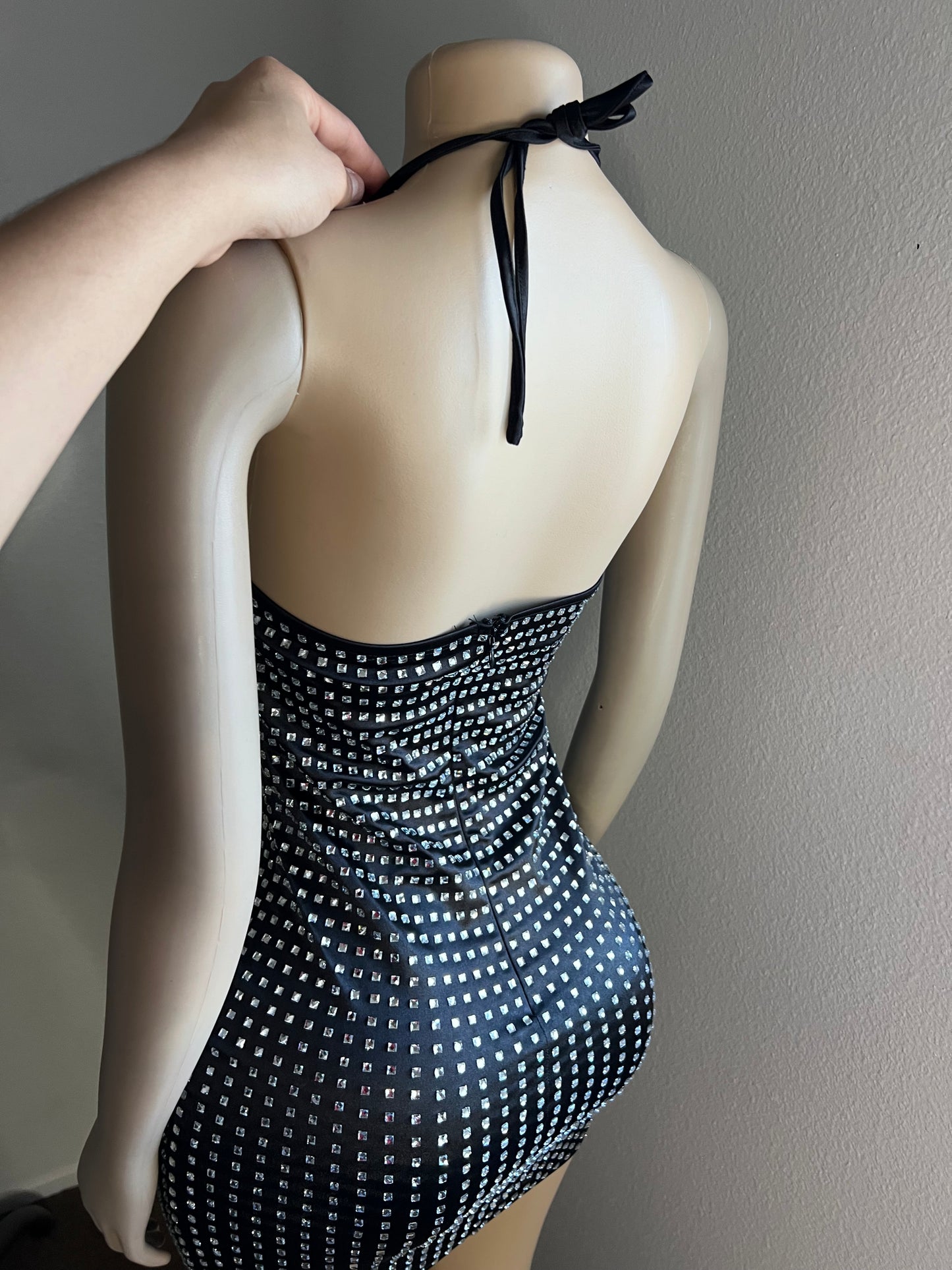 Diva Rhinestone Dress