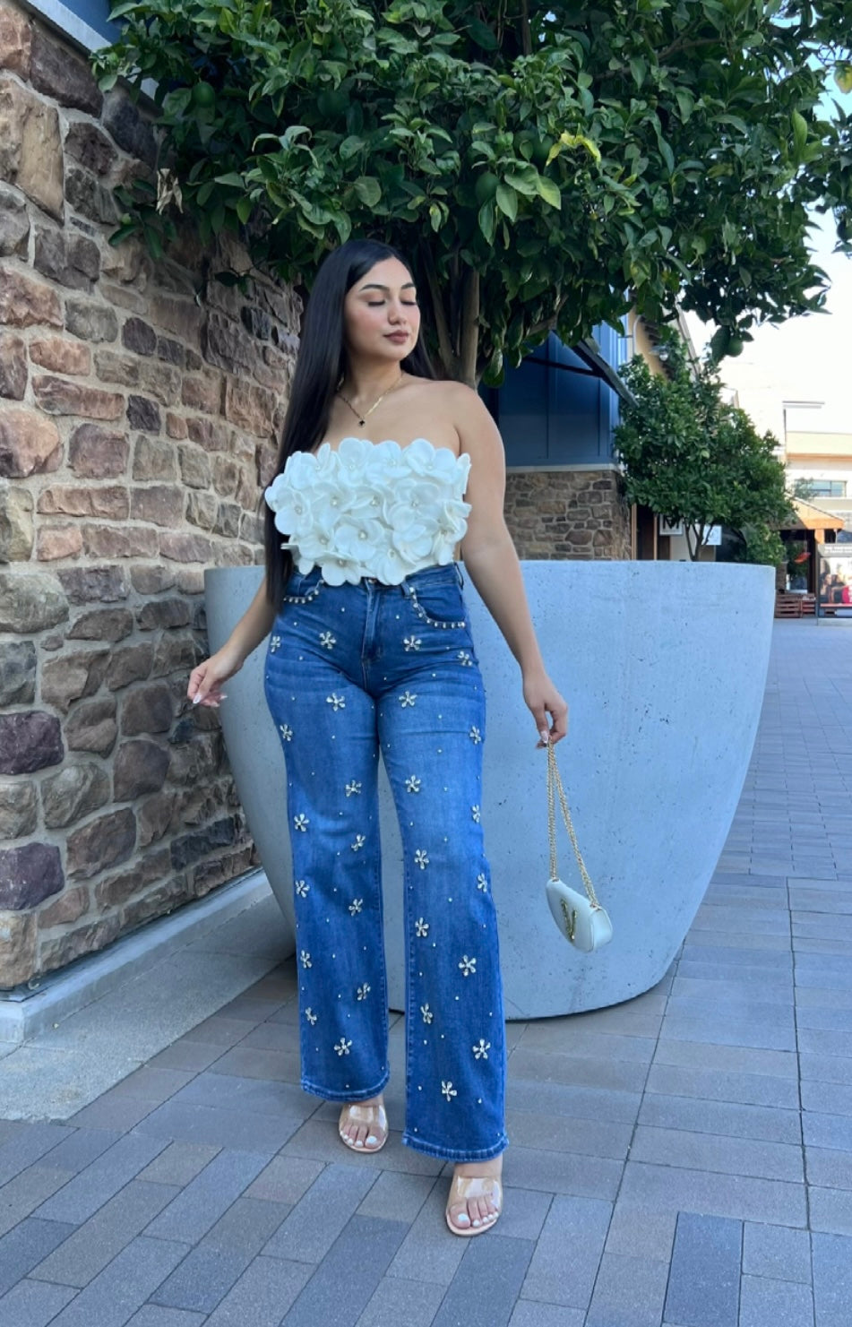 Flower Jeans