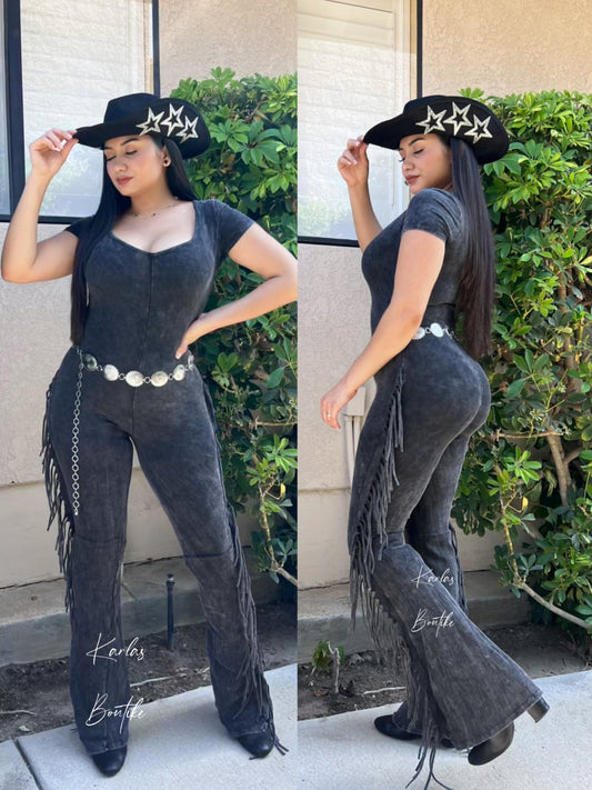 Fit Amazing Denim Jumpsuit