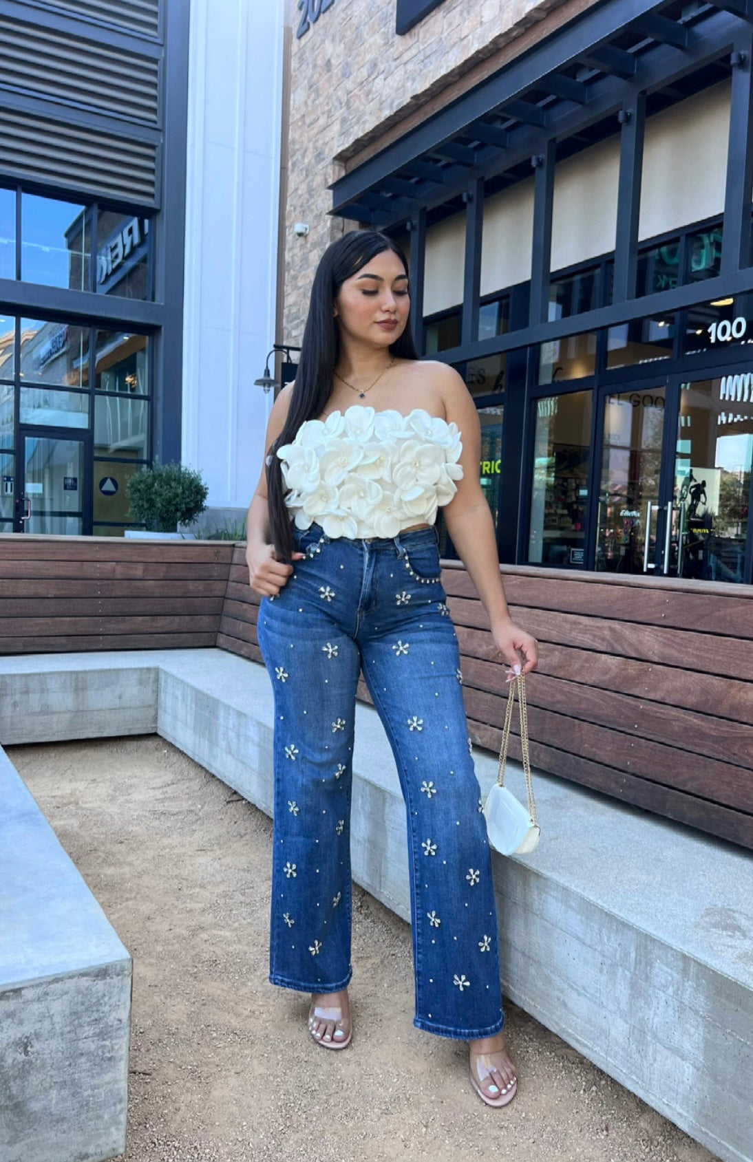 Flower Jeans
