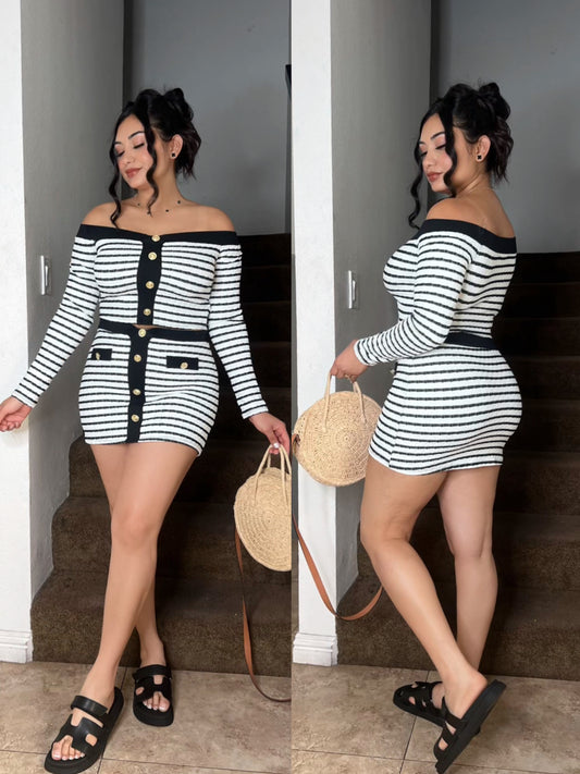 Tropical Day Set ( Top & Skirt )