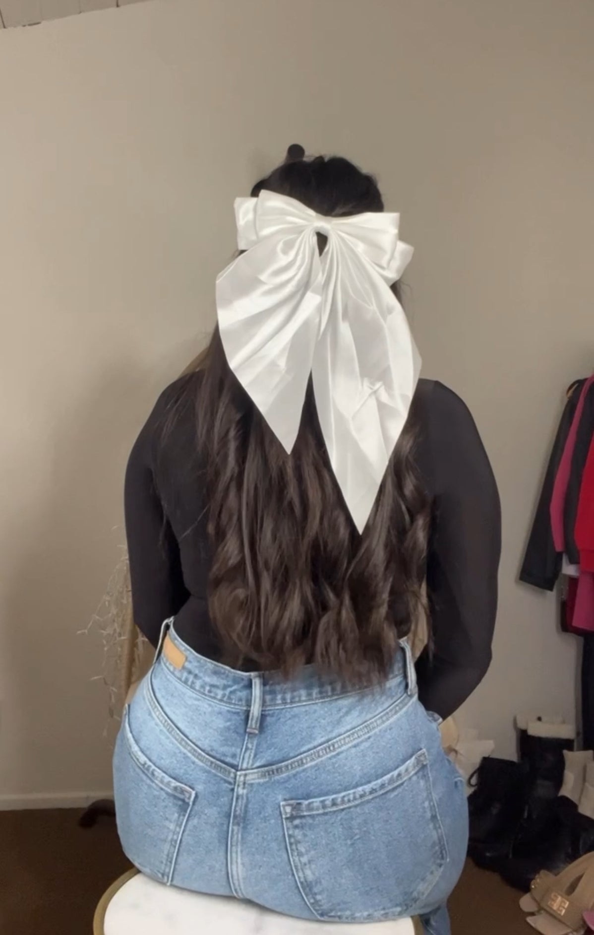 Coquette Bow - White