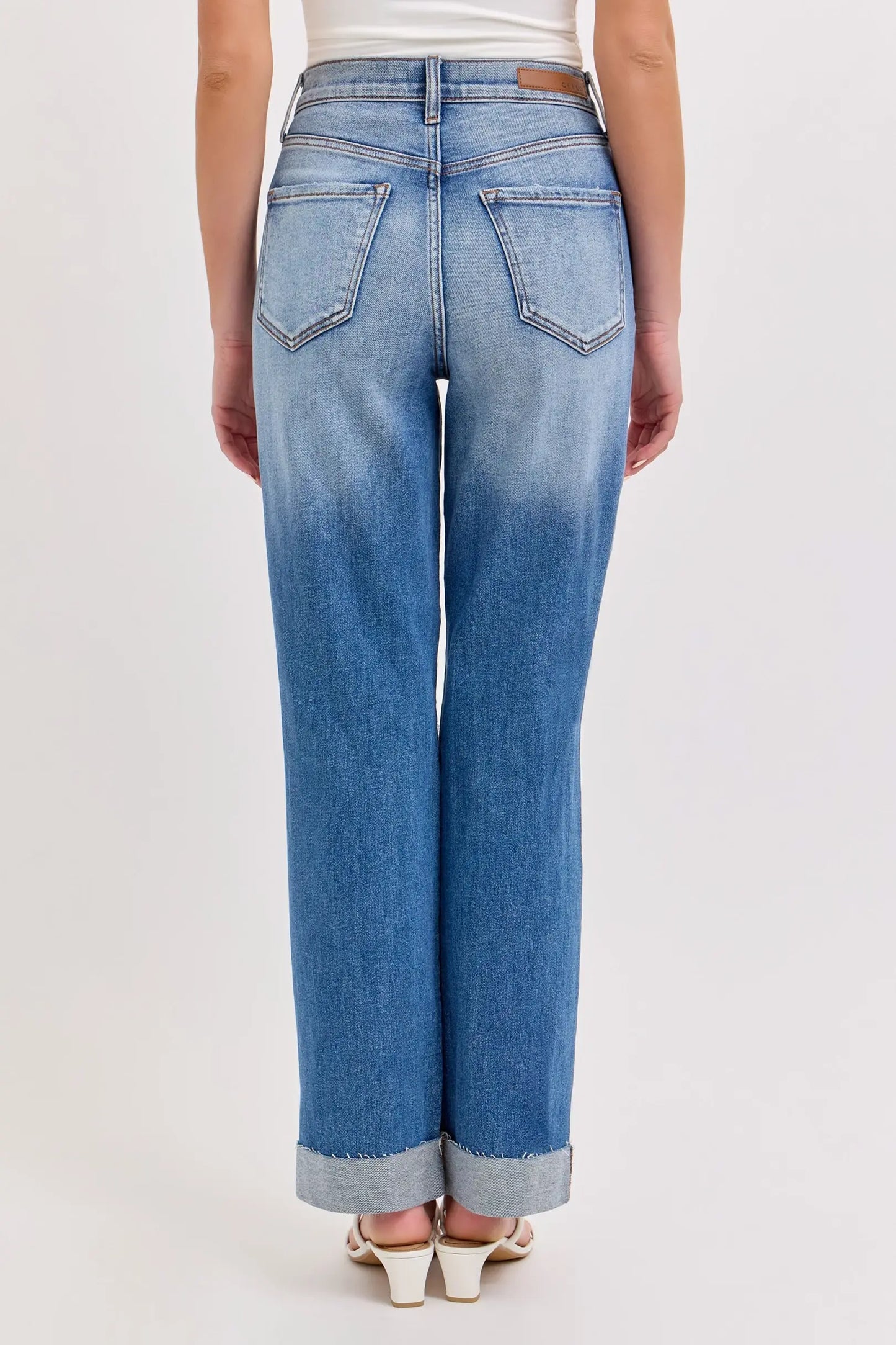 Gemma Super High Rise Dad Jeans