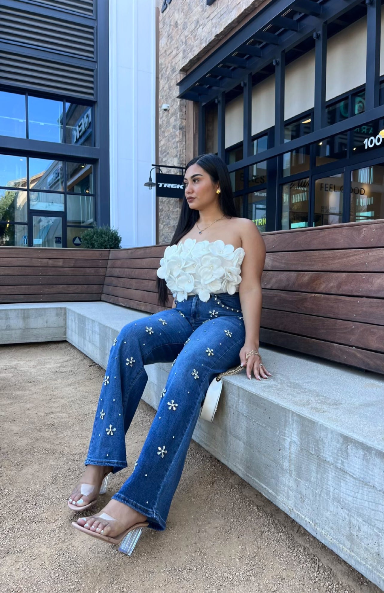 Flower Jeans