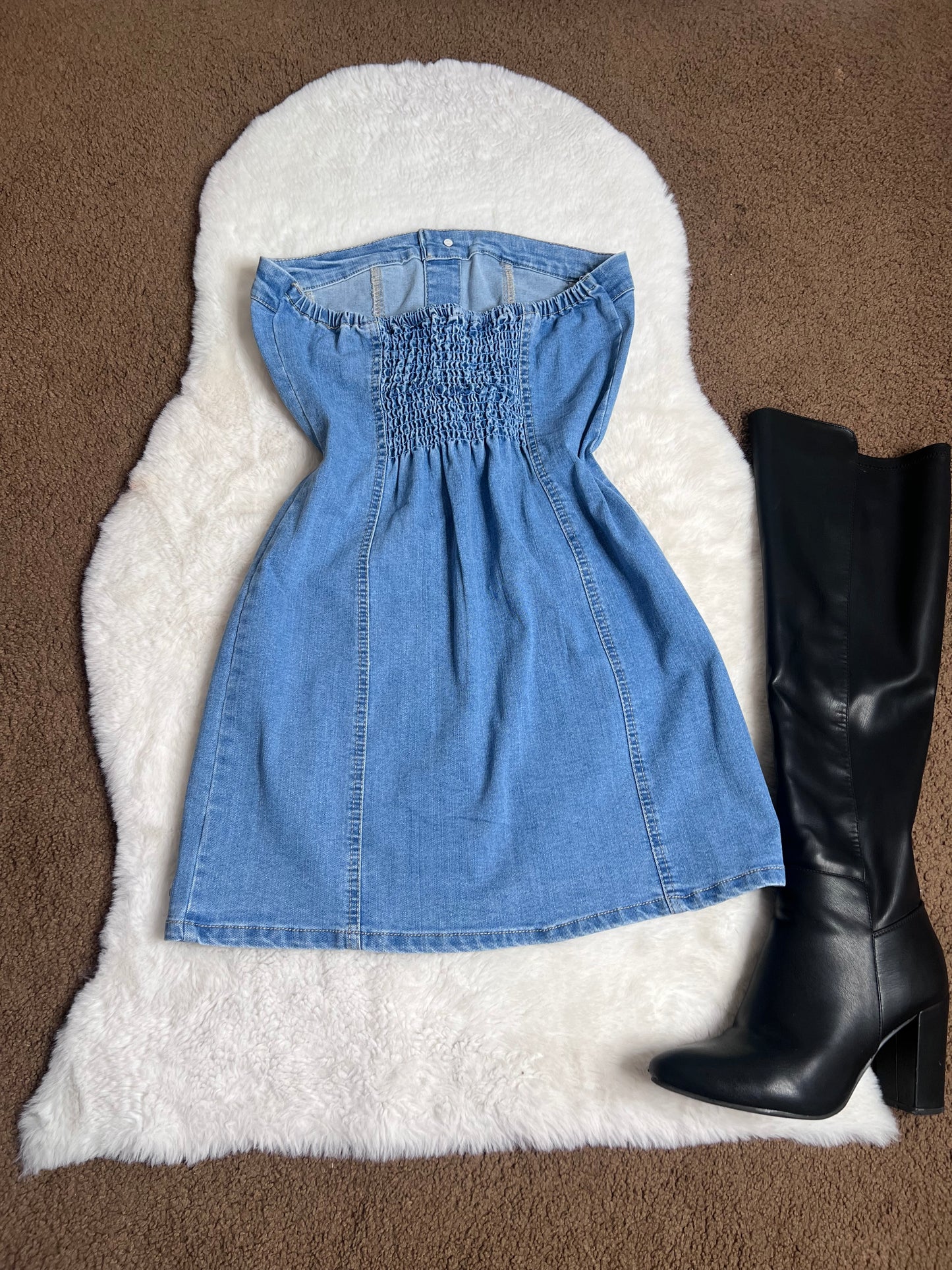 Mayeli Denim Dress