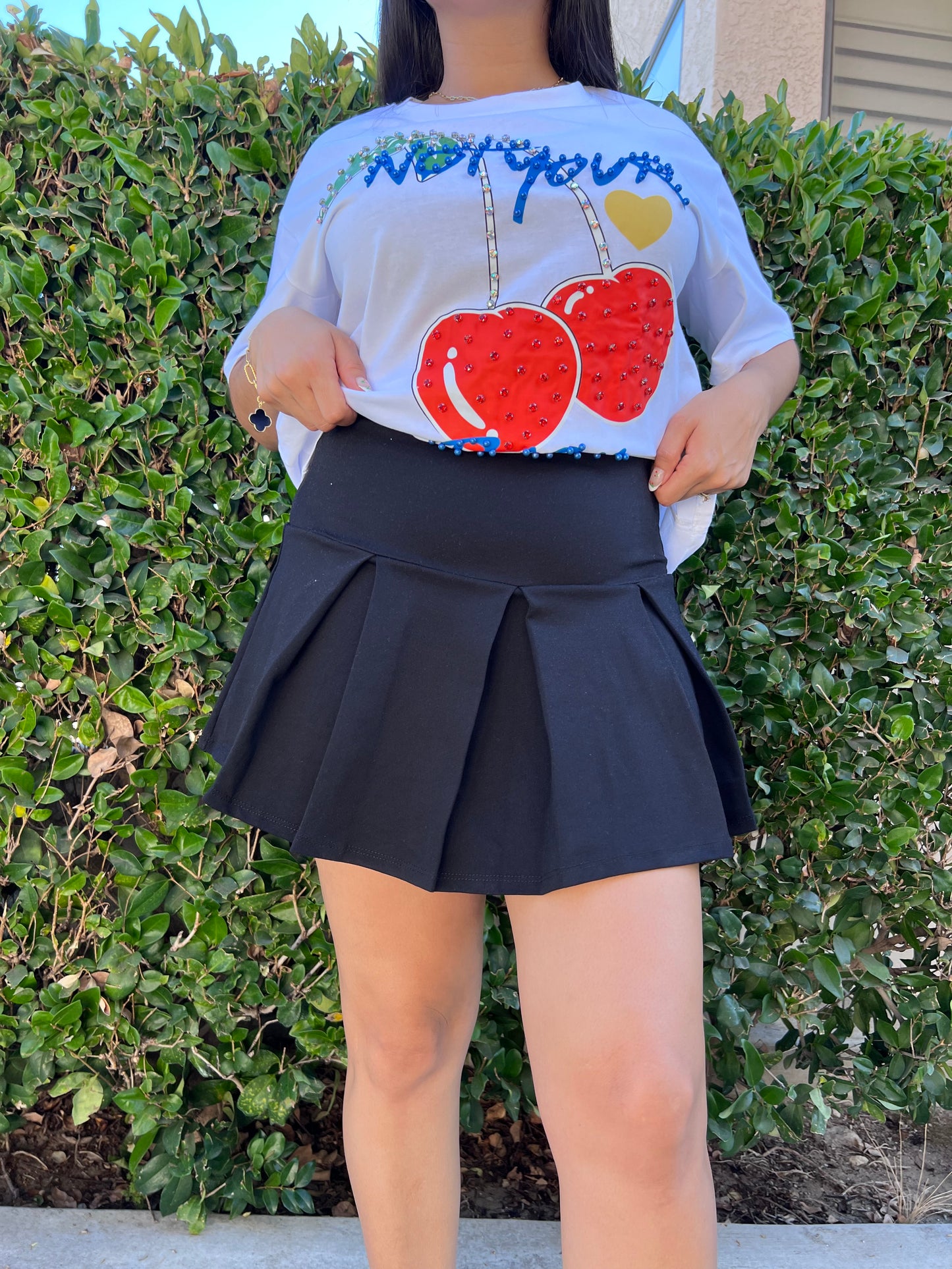 Yeri Skort ( falda short ) - Black