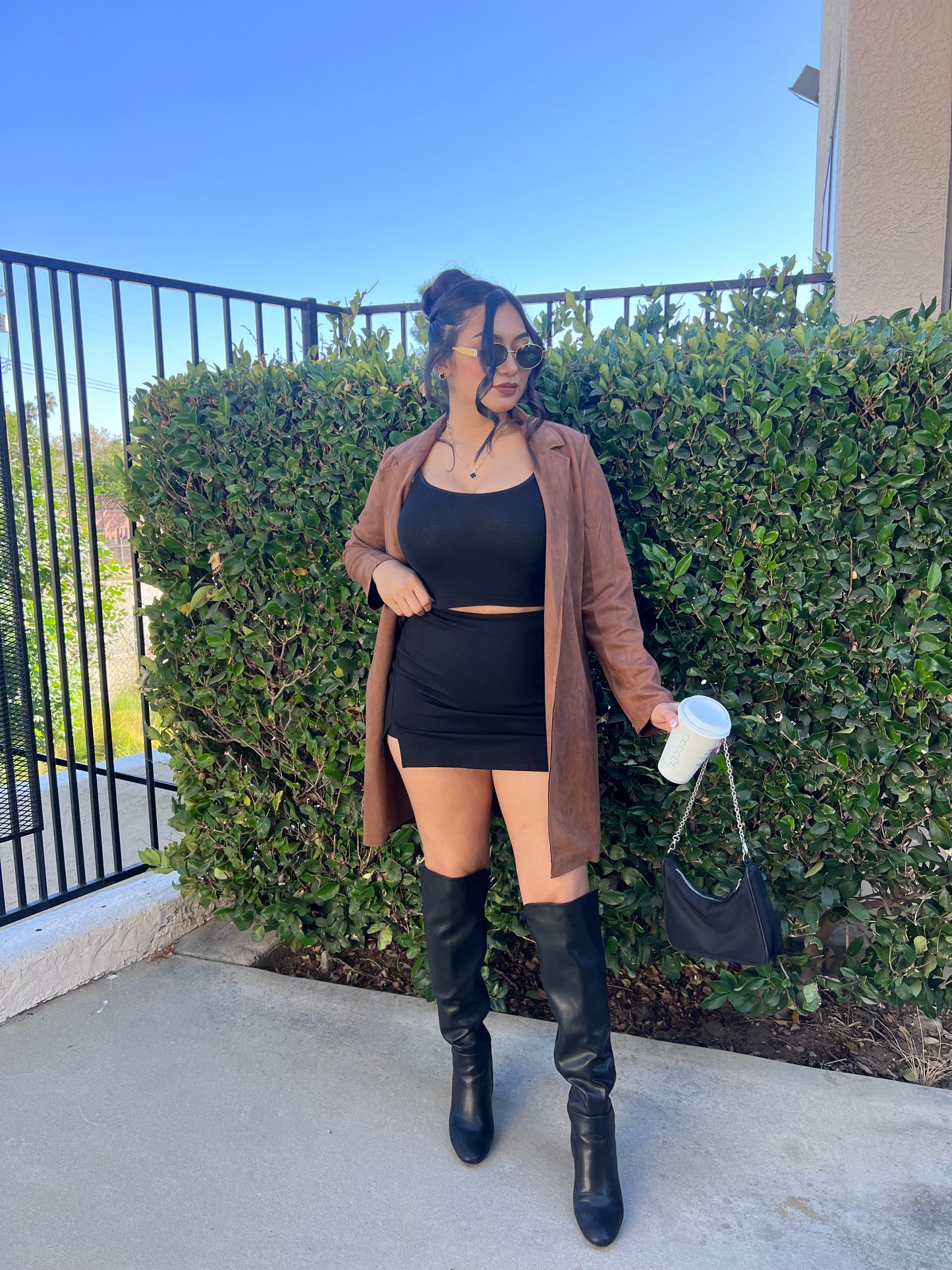 Elegant Coat - Brown