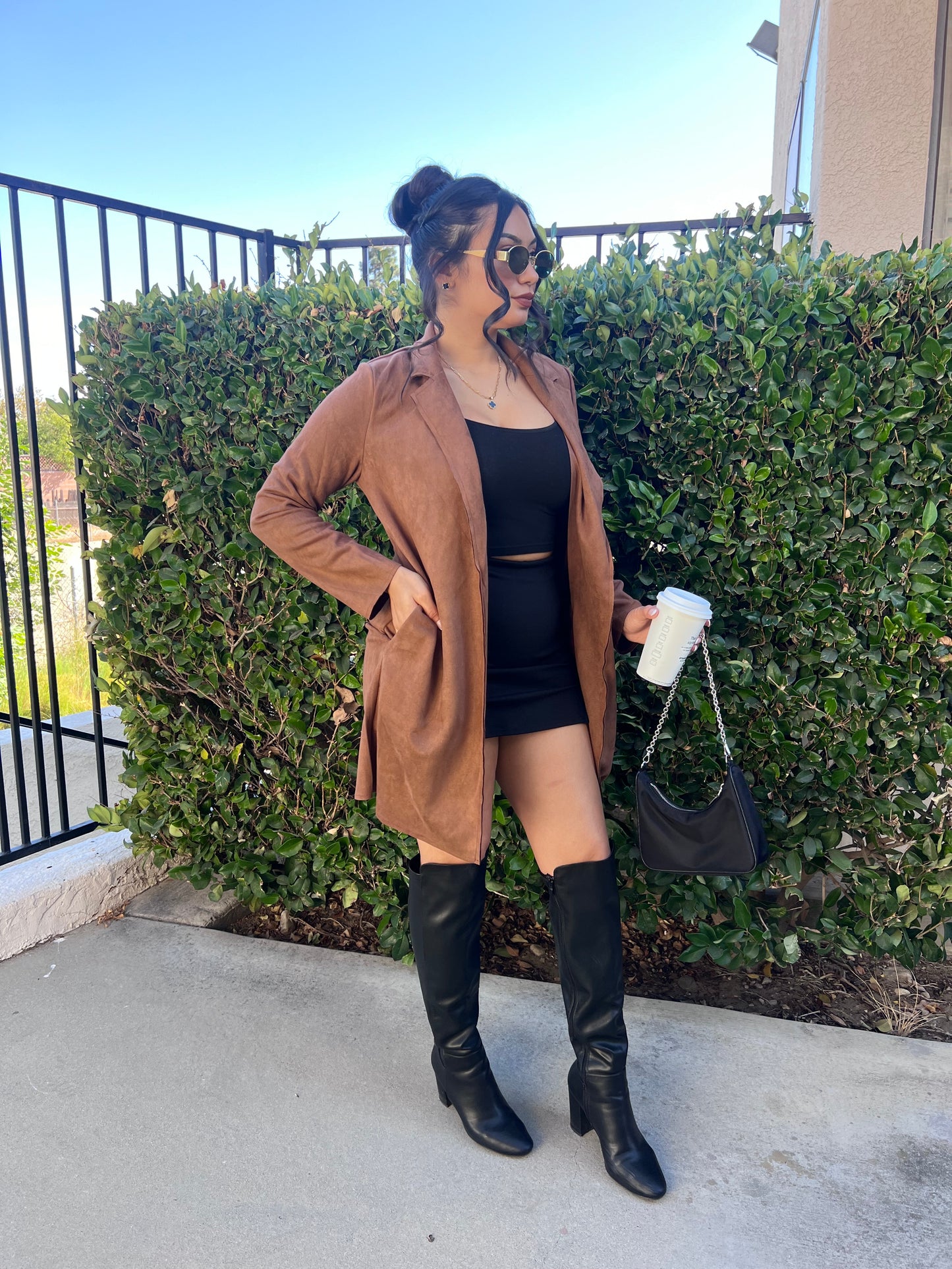 Elegant Coat - Brown