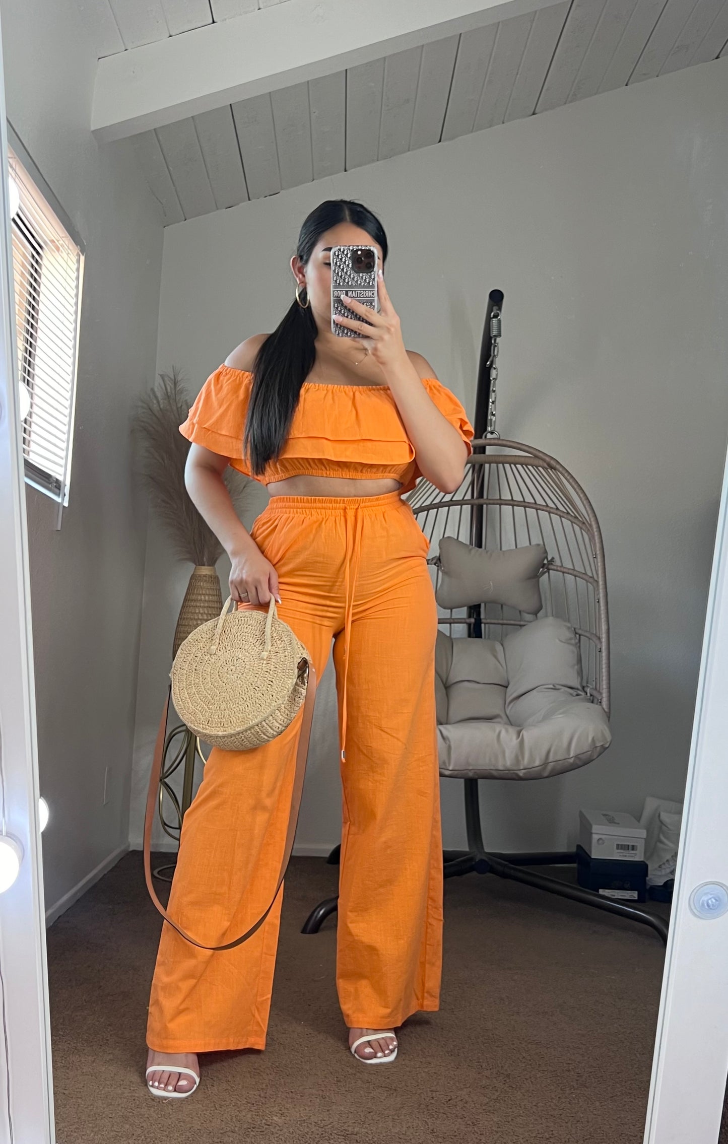 Miami Getaway Set 2 Pieces - Orange