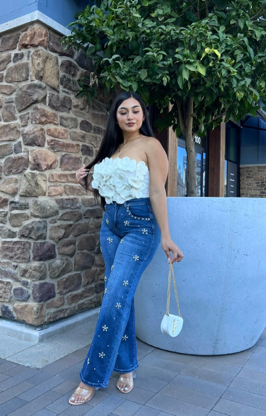 Flower Jeans