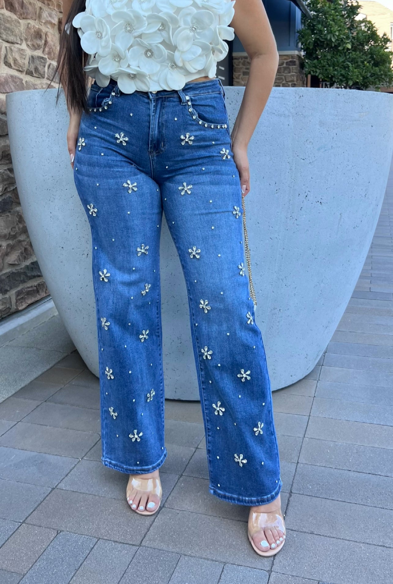 Flower Jeans