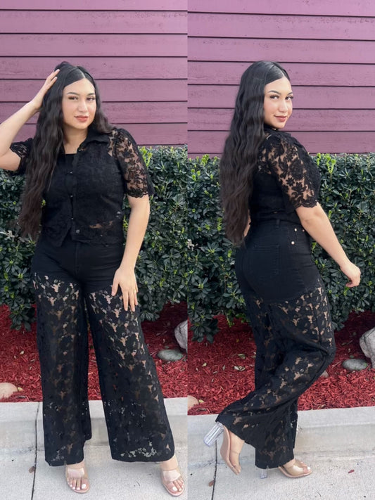 Jamilet Stretch Lace Jeans