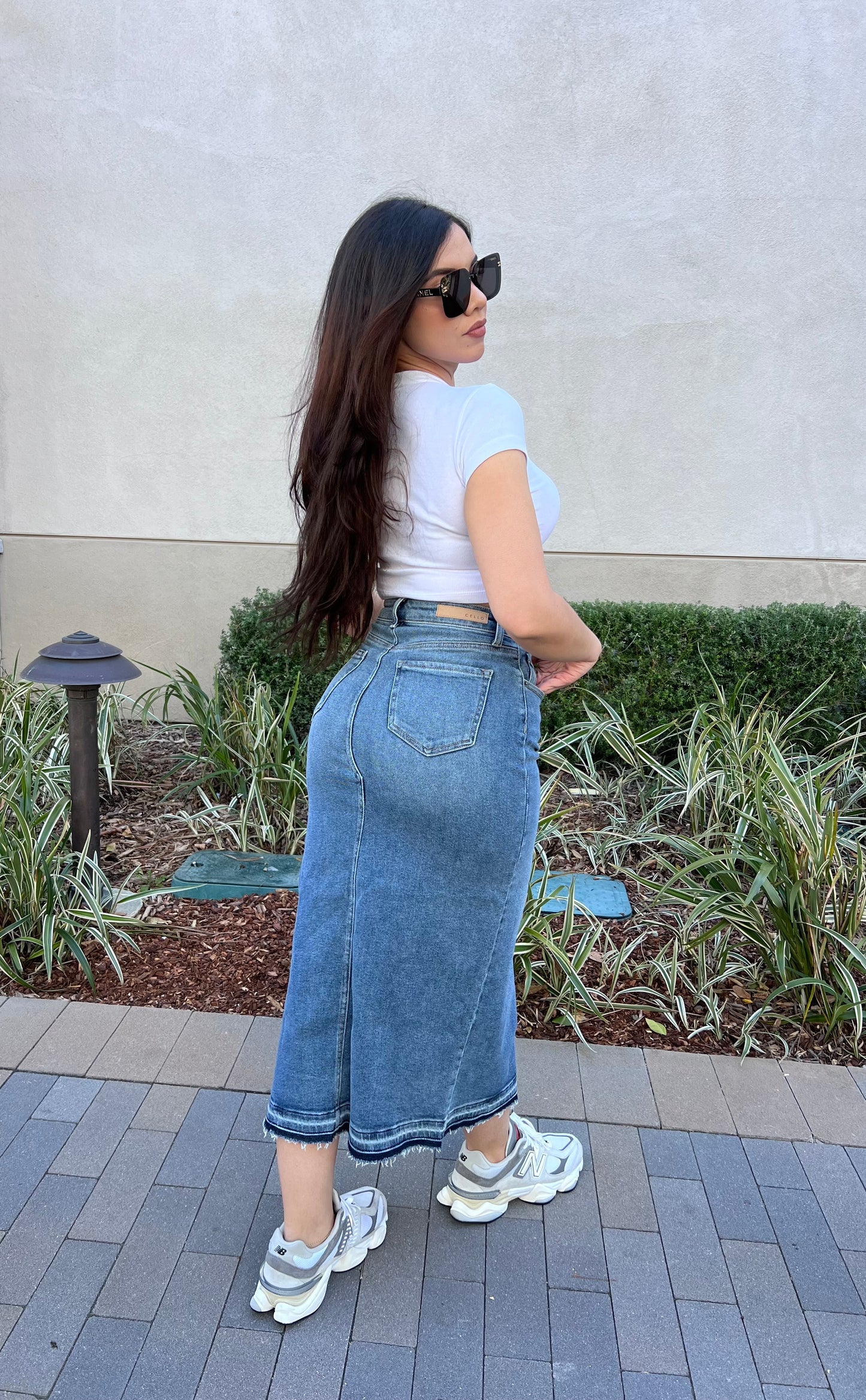 Karol Denim Skirt