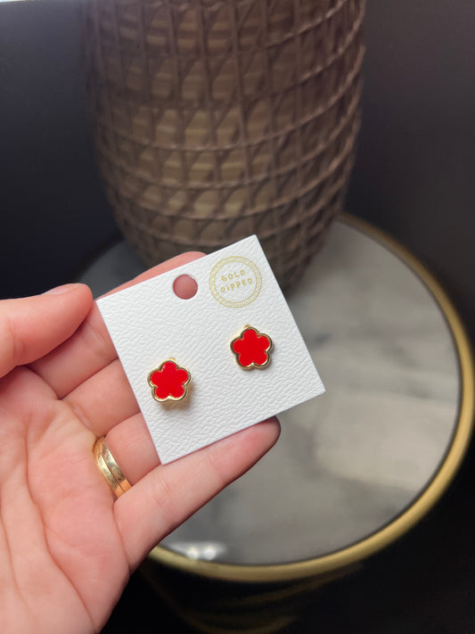 In love Earring ( Oro laminado )