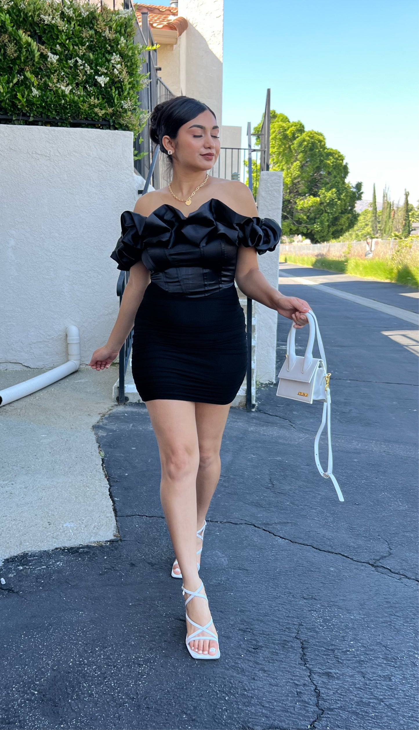 Paris Mini Dress - Black