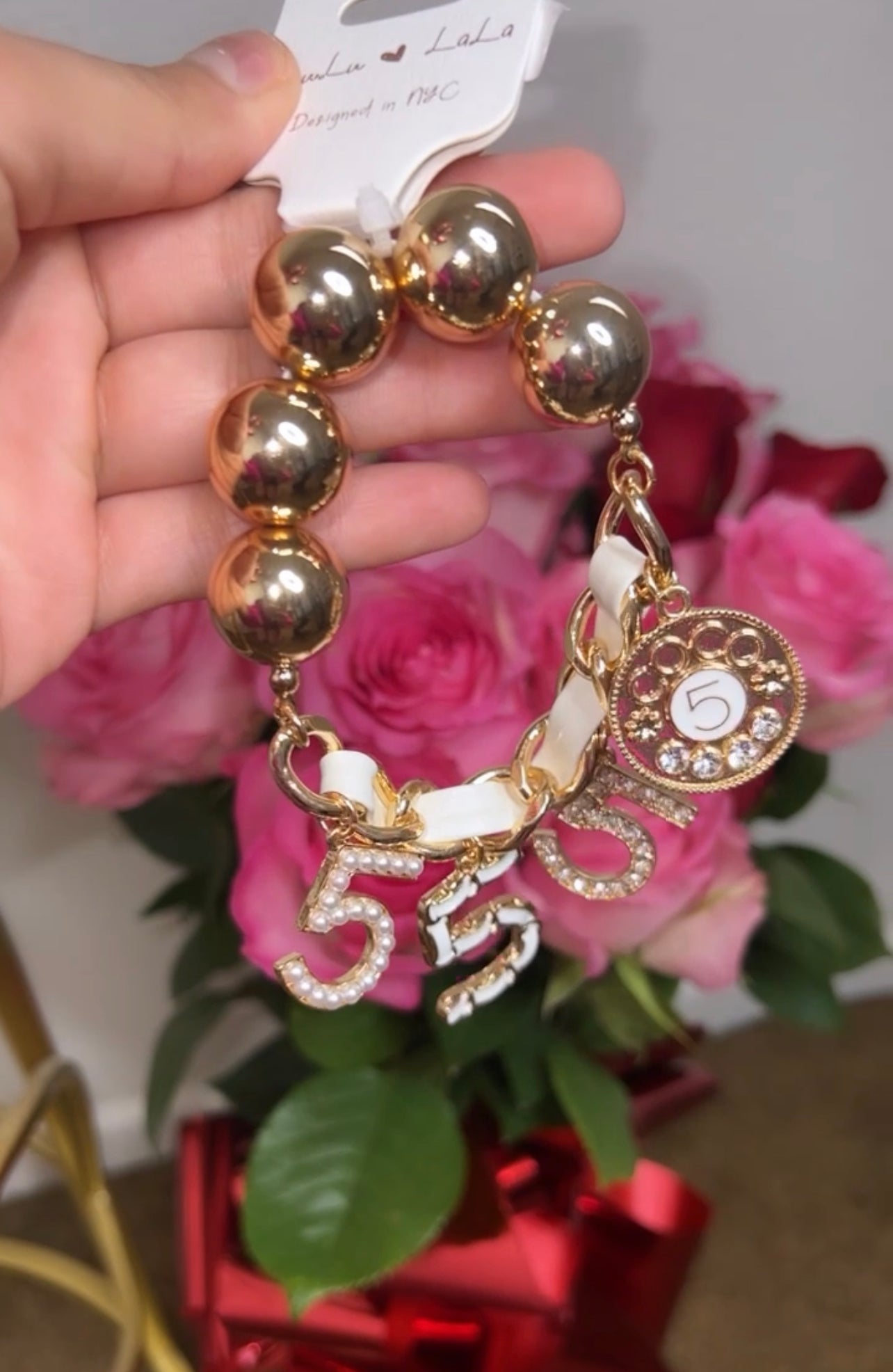 Chantal Bracelet- White