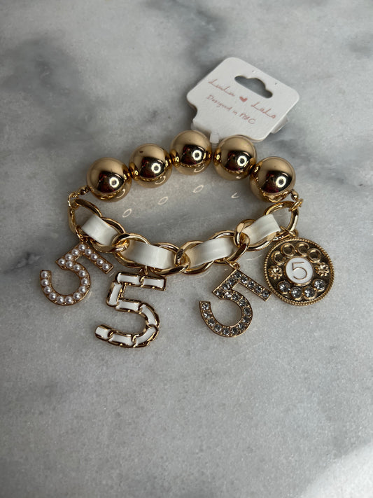 Chantal Bracelet- White