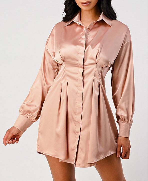 Esmeralda Dress - Rose Gold