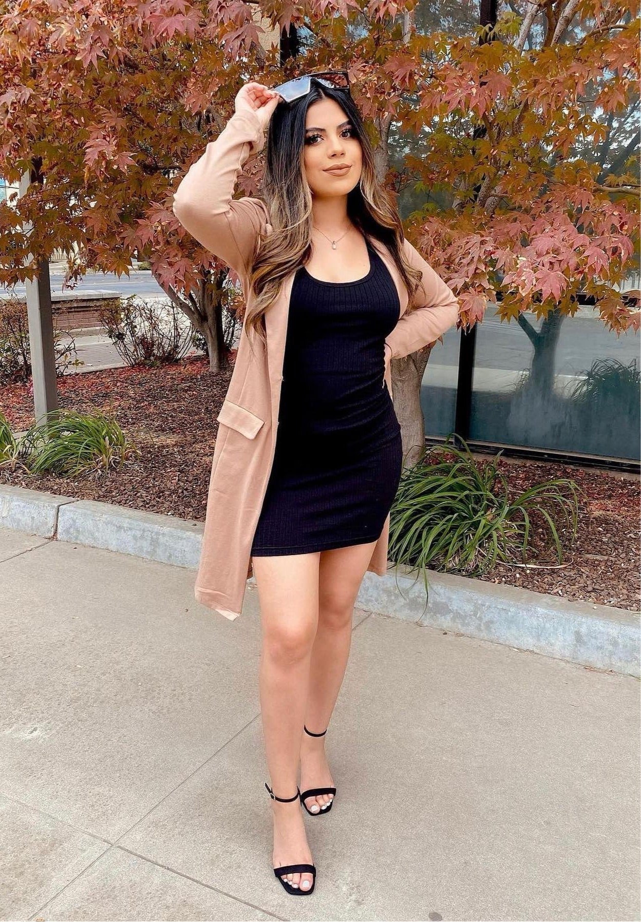 Sofia Long Cardigan - Mocha