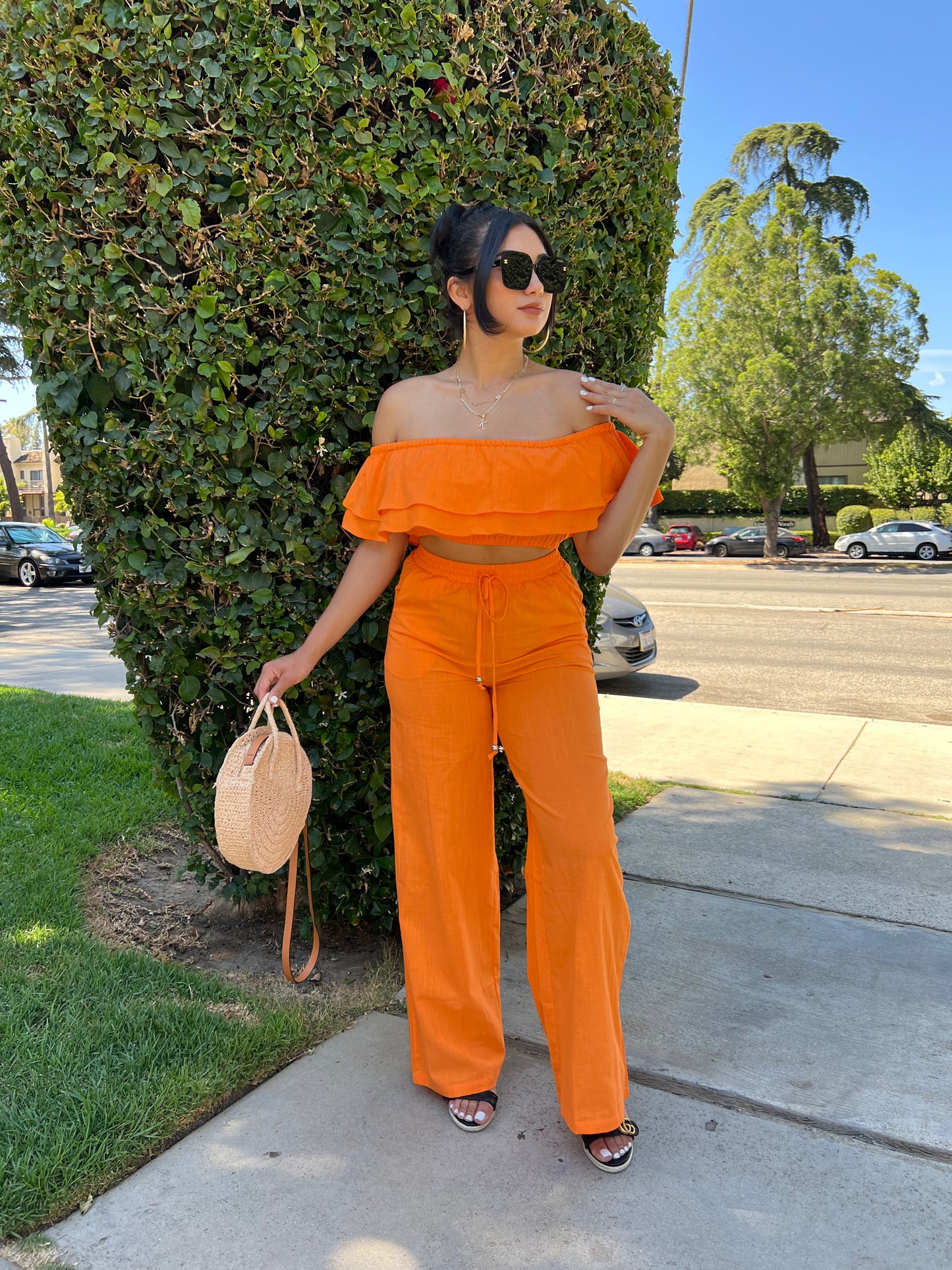 Miami Getaway Set 2 Pieces - Orange
