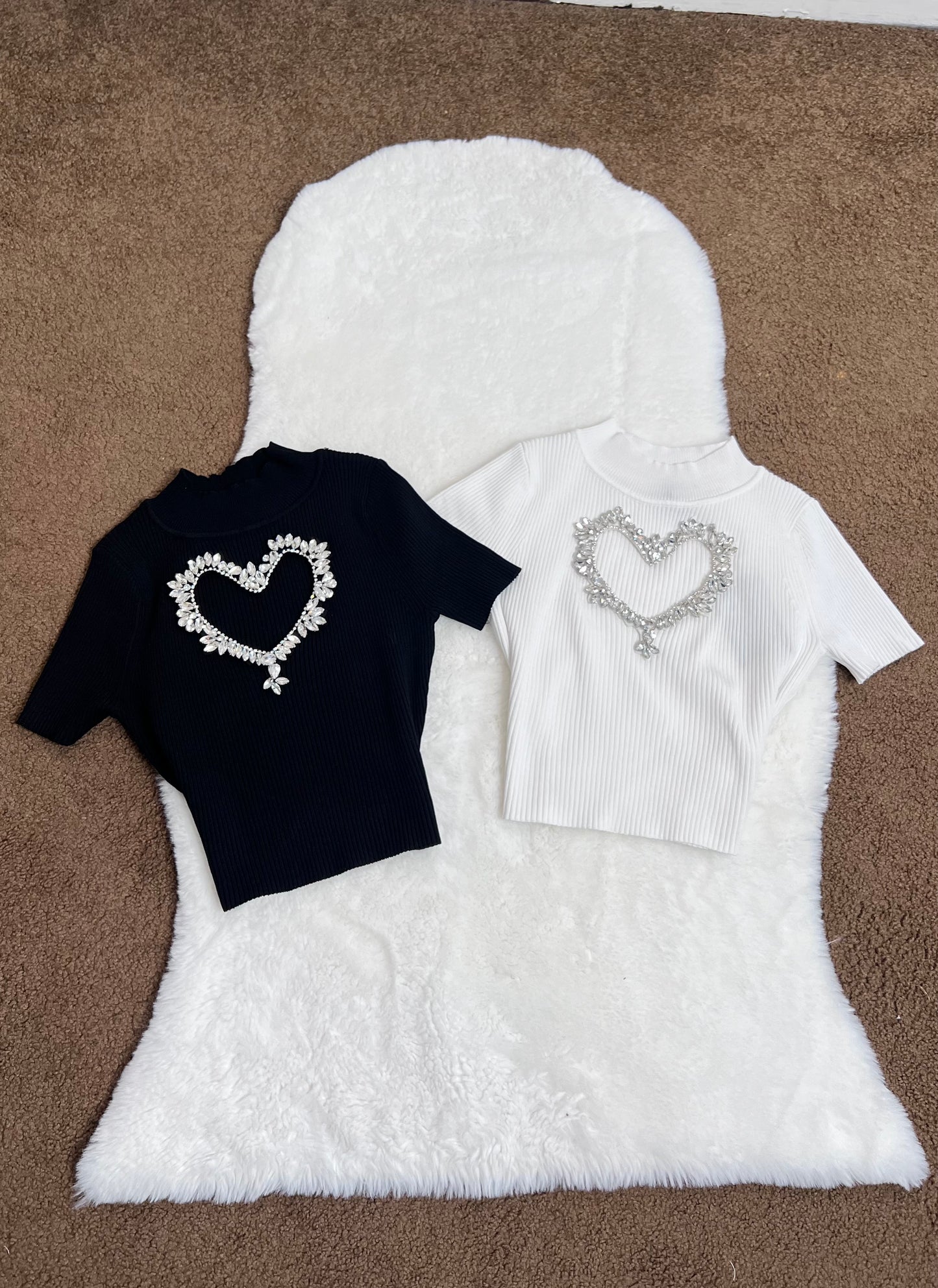 Corazoncito Top - White