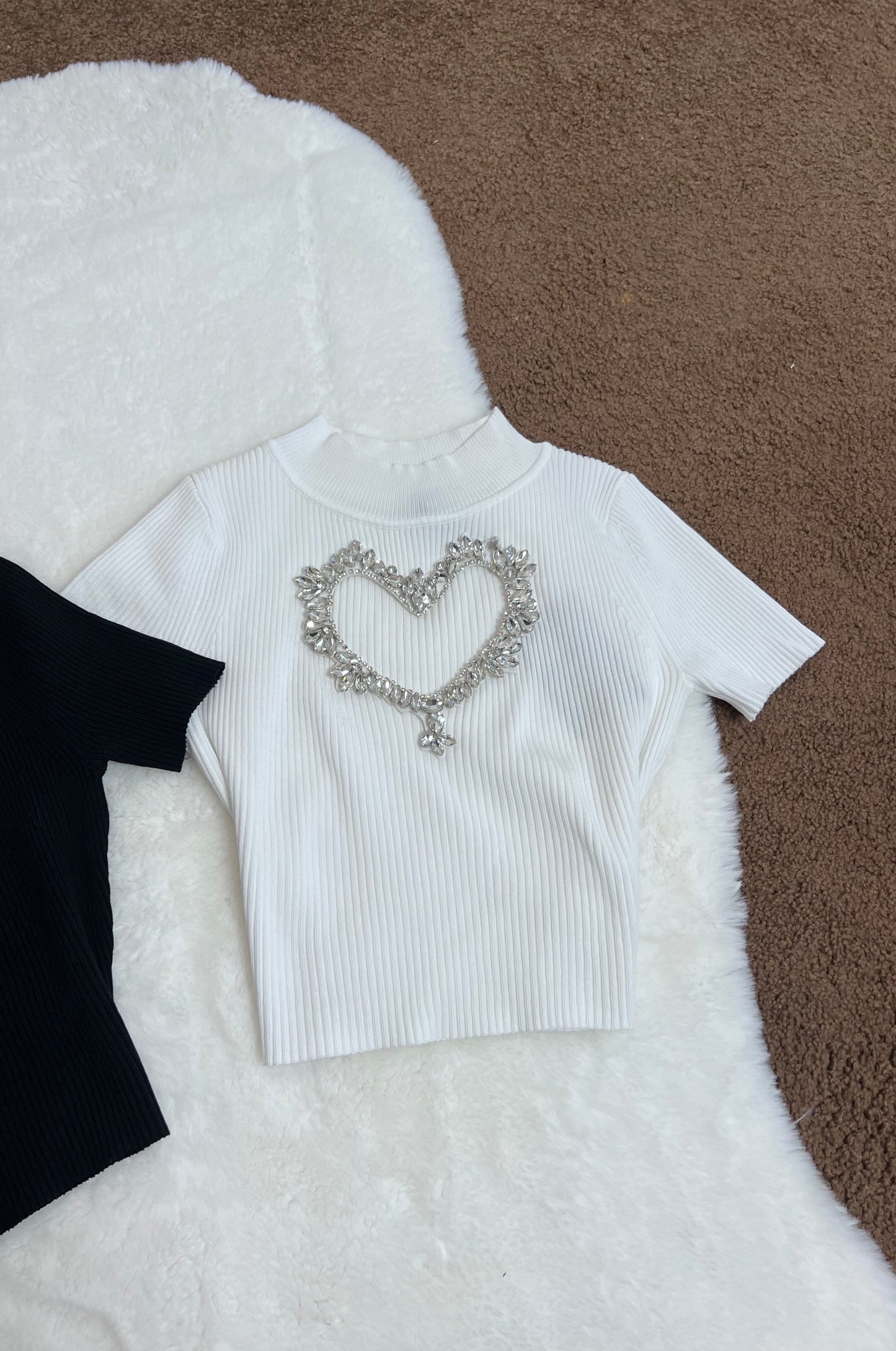 Corazoncito Top - White