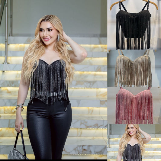 Birthday Party Fringe Top