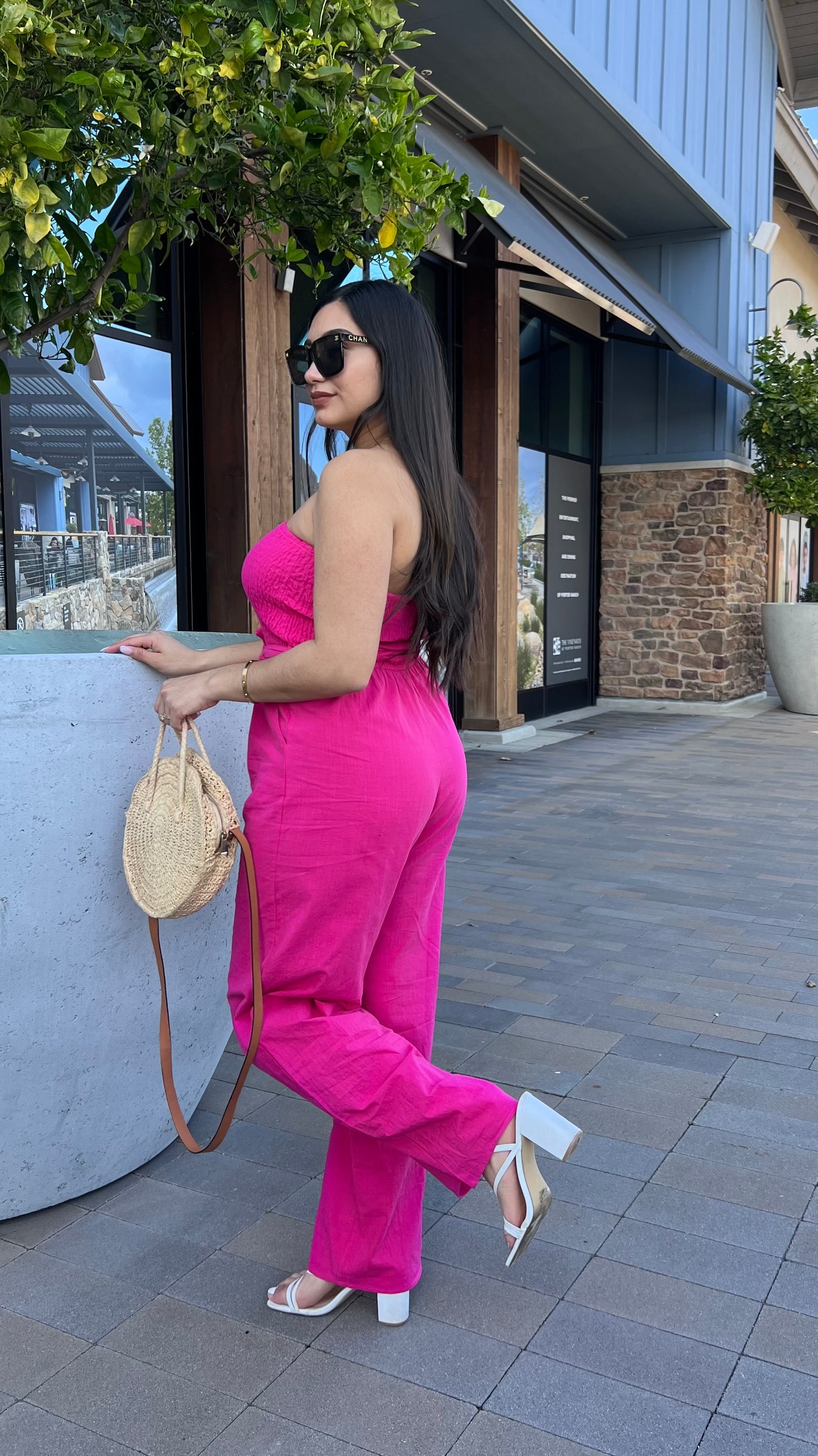 Miami Jumpsuit - Fucsia