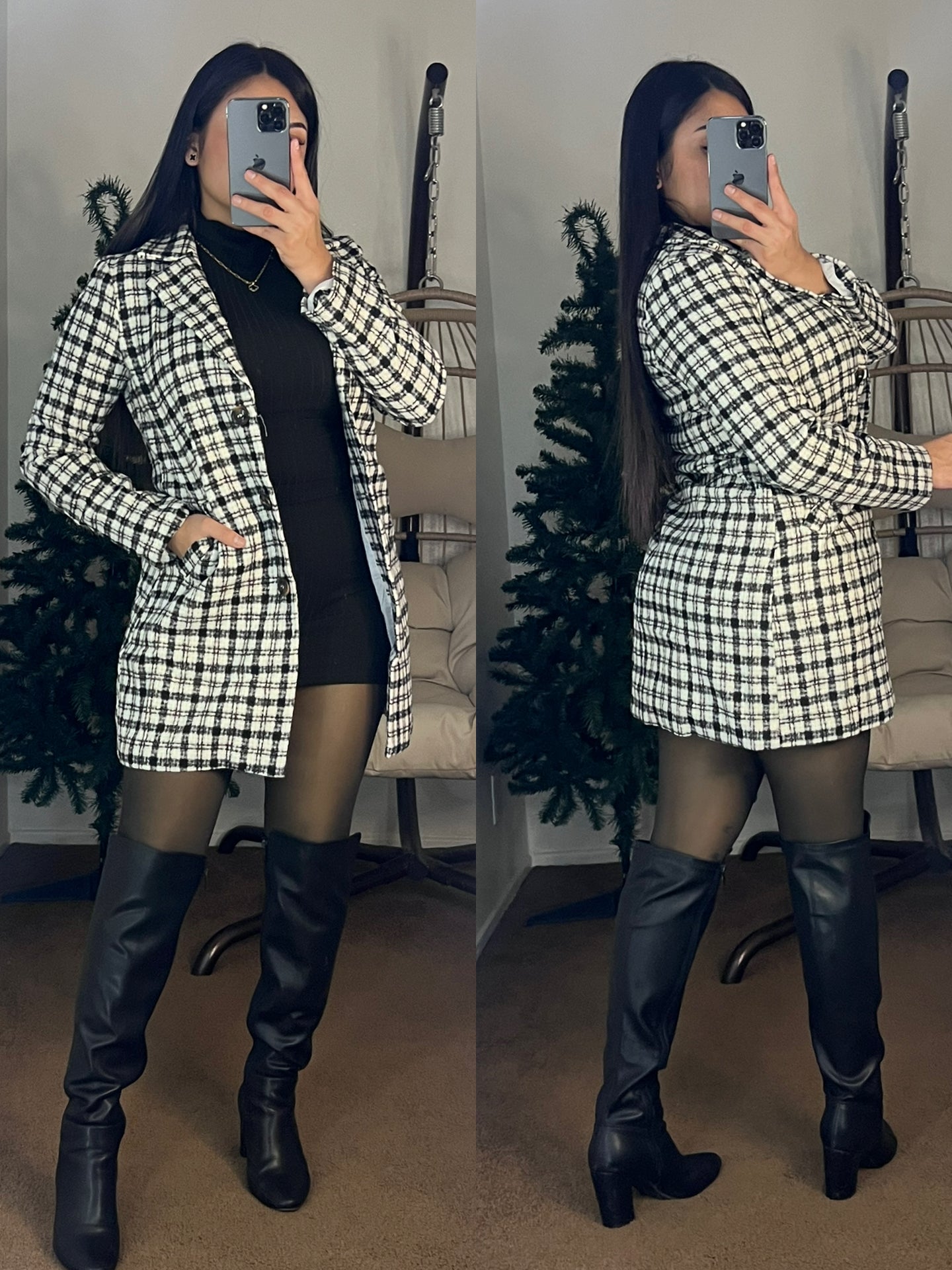 Christmas Coat Dress