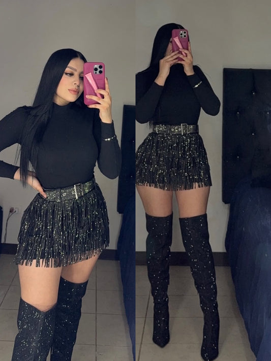 Chiquita Bonita Fringe Skort