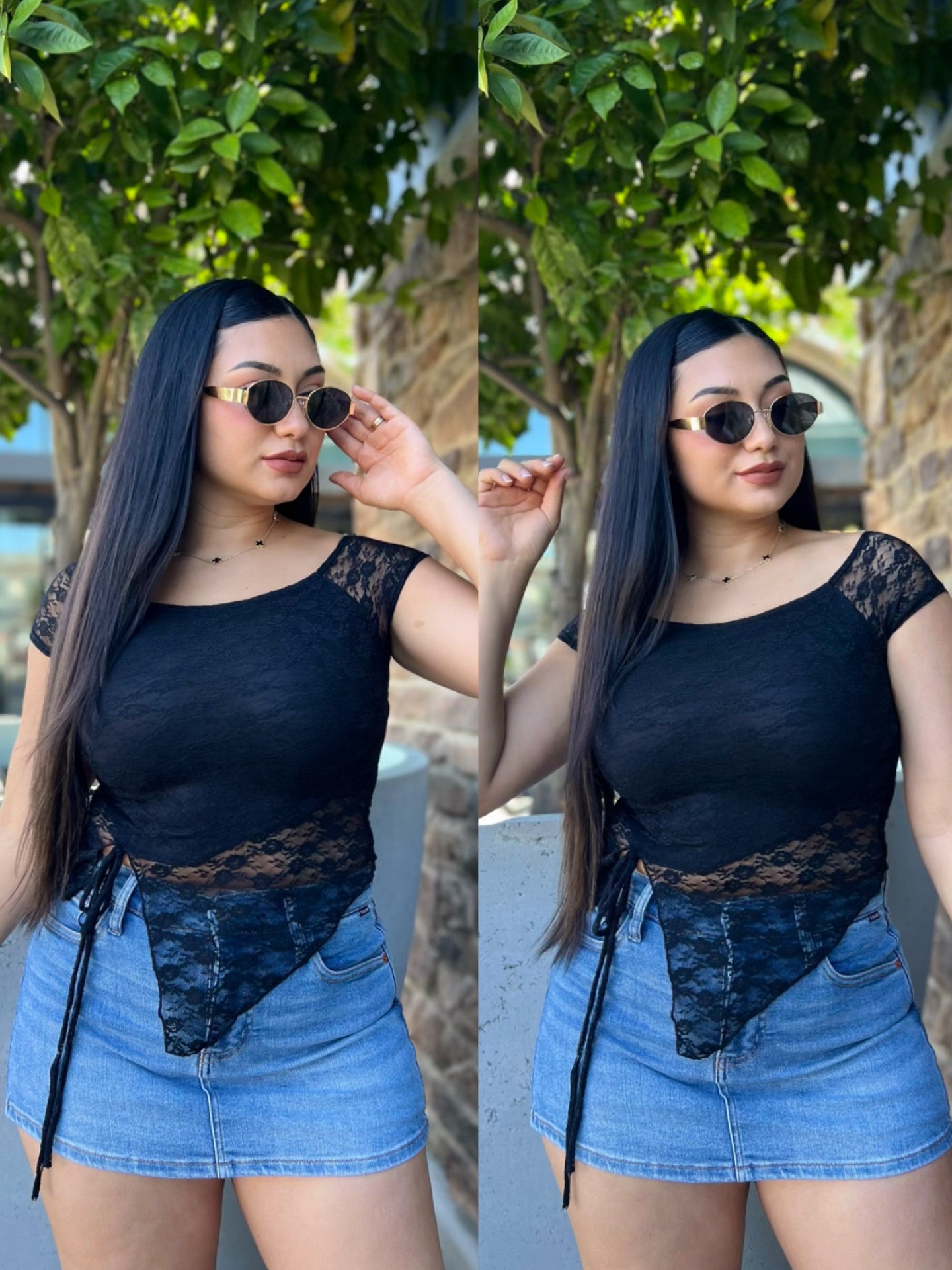 Cecy Lace Top