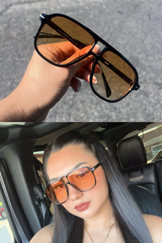 Vintage Oversized Sunglasses Fashion Men Women
Square Shades Eyewear Trendy Popular