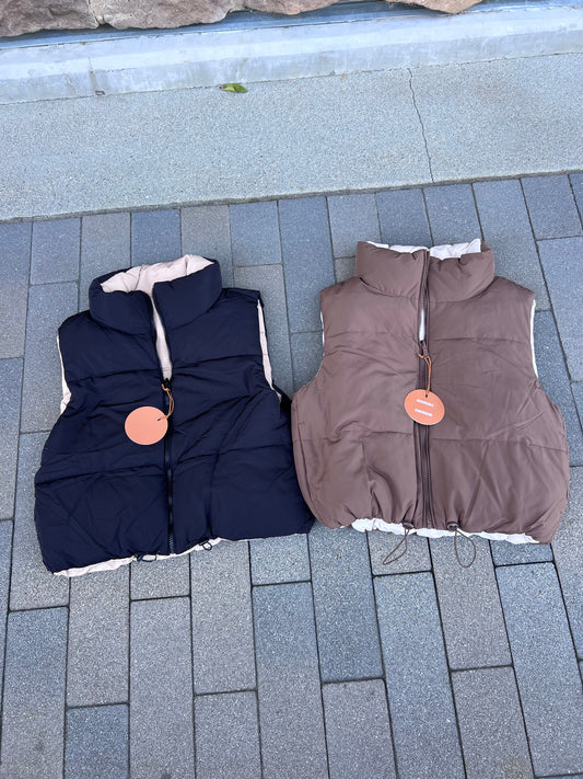 Fall Favorite Reversible Vest