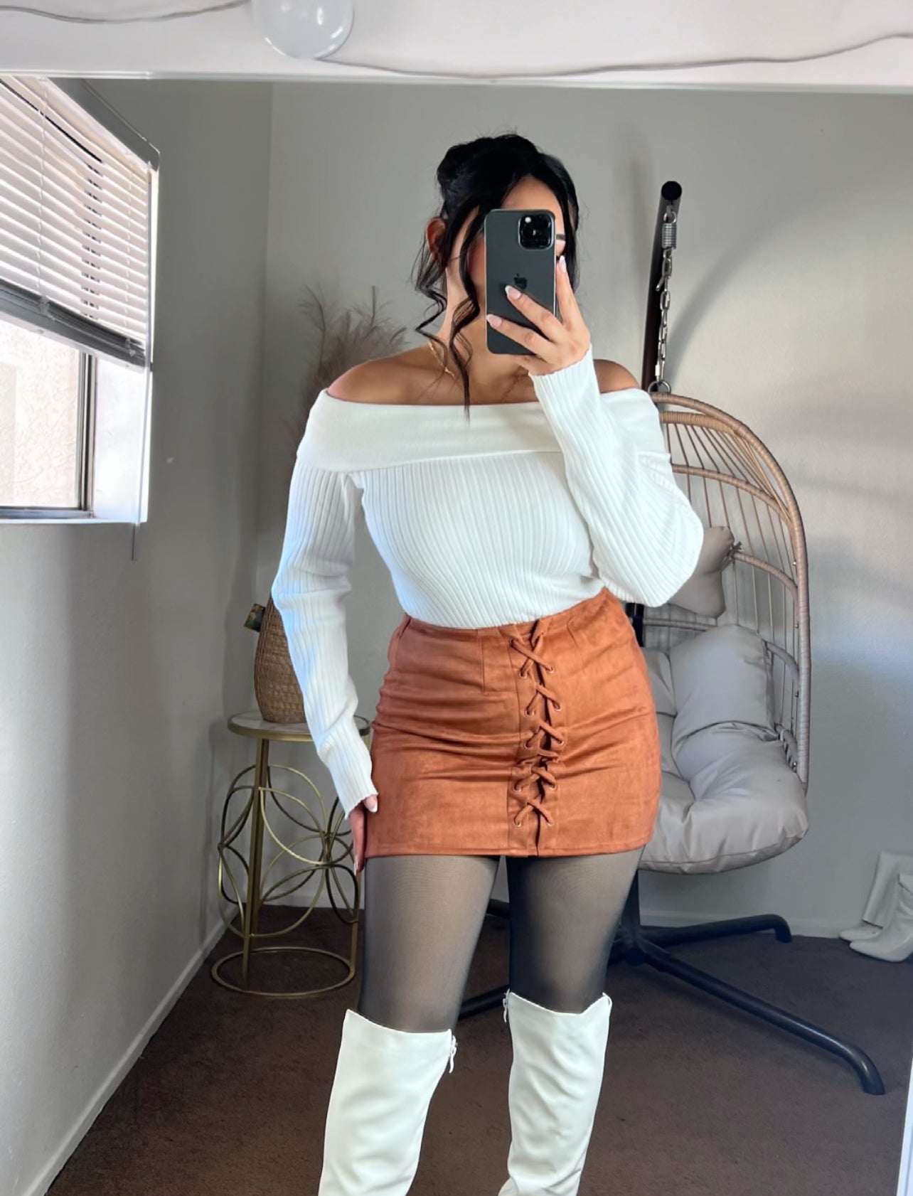 You Need This Fall Skirt - Copper