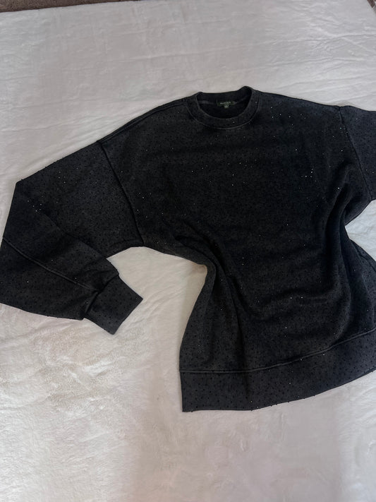 Mia Oversize Rhinestone Sweater