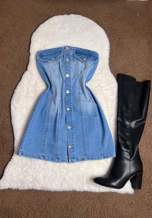 Mayeli Denim Dress