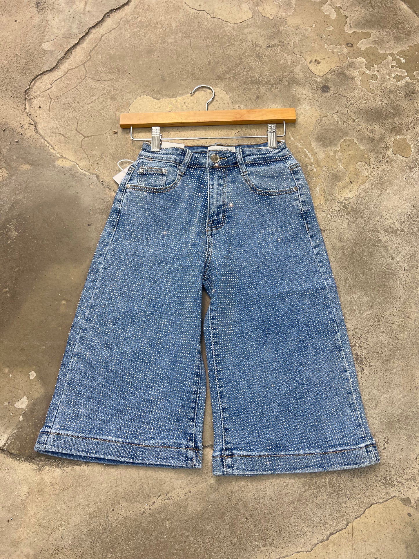 Perfect Denim Rhinestone Short