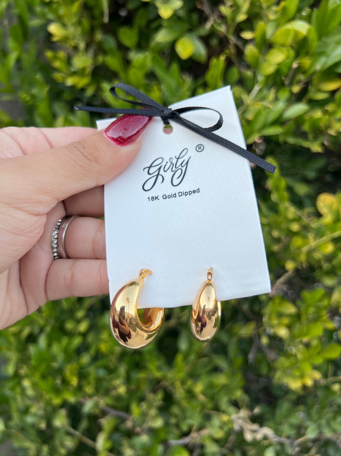 Lola Vintage Earrings ( Gold Dipped)