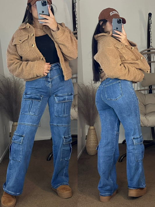 Amira Cargo Jeans