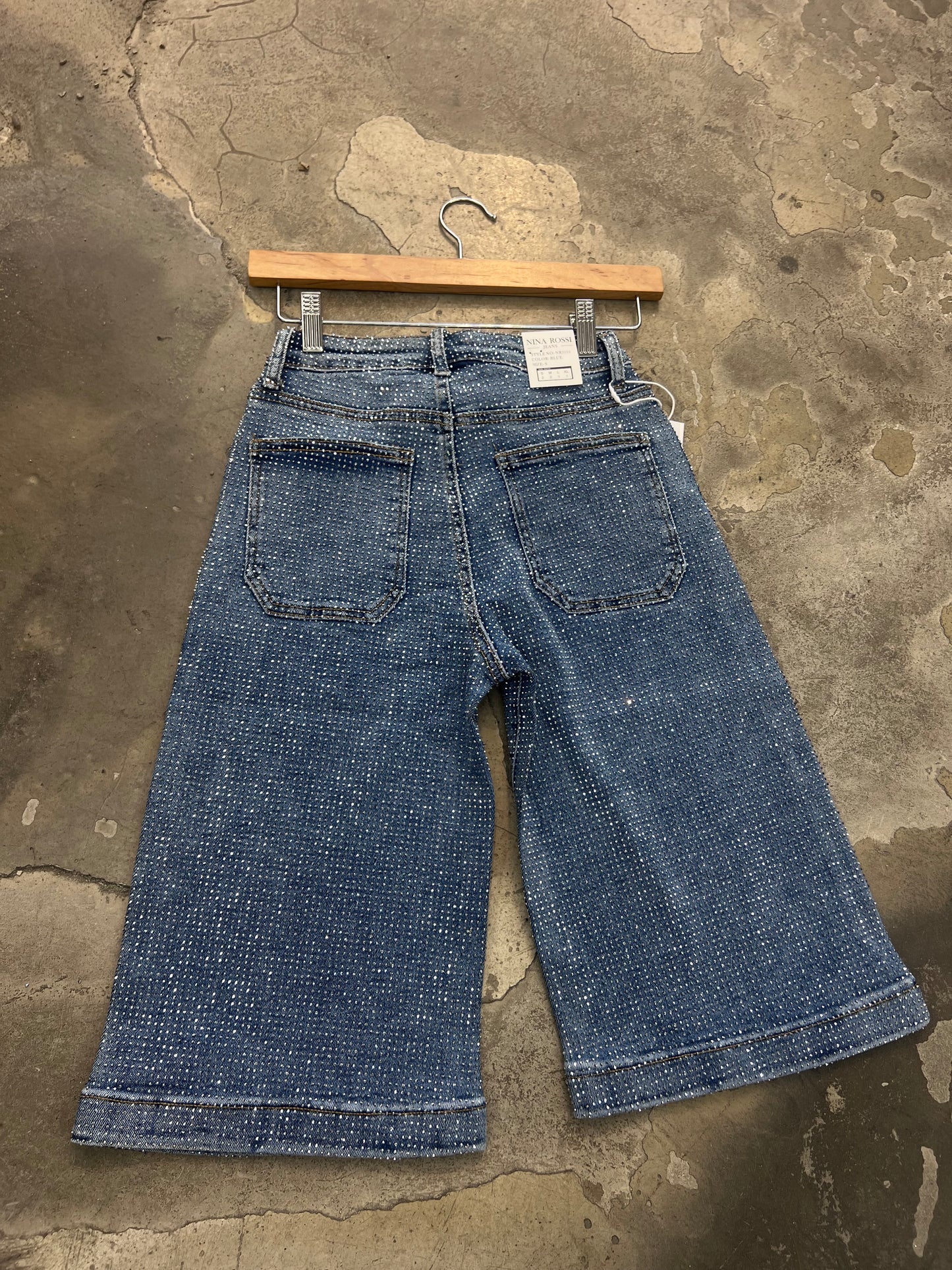 Perfect Denim Rhinestone Short