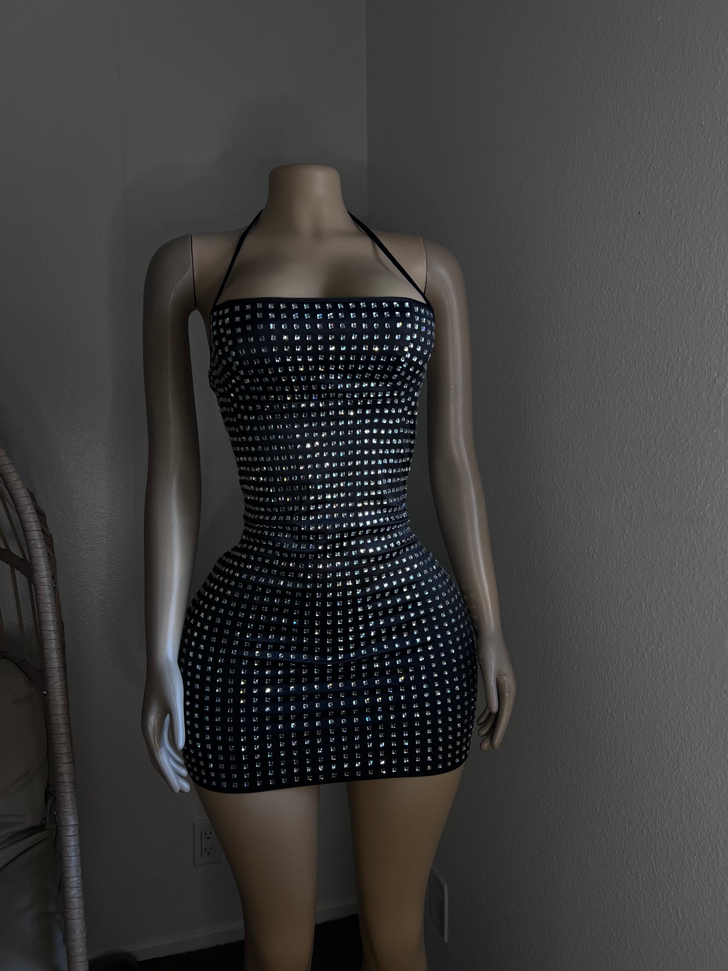 Diva Rhinestone Dress