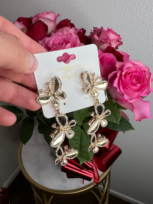 Luxury Butterfly Earrings