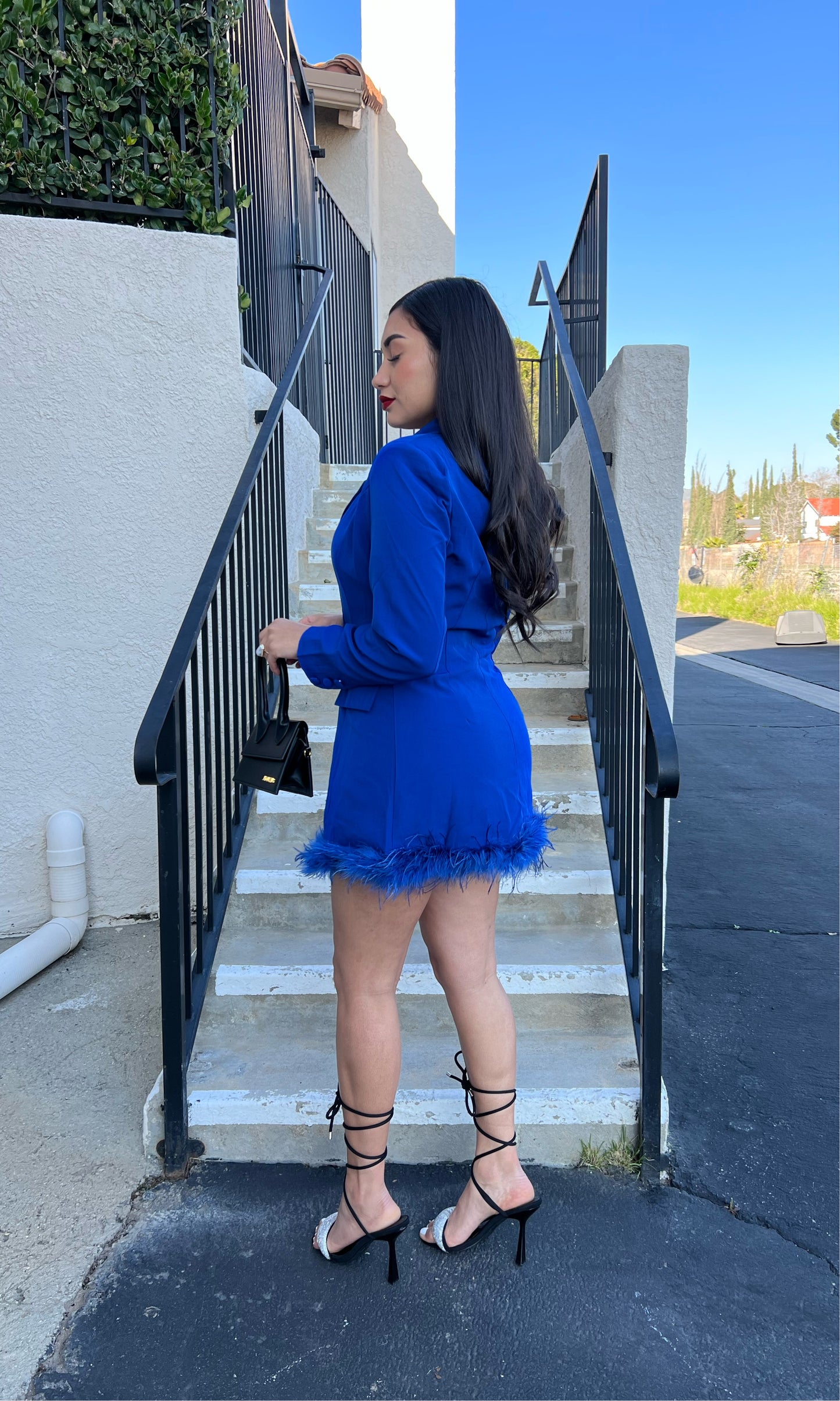 Something Special Blazer Dress - Royal